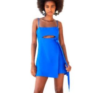 Zara Romper Blue Size Small (never worn)